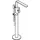 Grohe Lineare Einhandwannenmischer inkl. Brause bodenstehend (23792001)