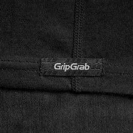 GripGrab Merino Blend Thermo Kurzarm Unterhemd Schwarz M