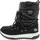 Dockers by Gerli Damen Combat Boots, Frauen Stiefeletten,wasserabweisend,warm gefüttert,schnürstiefel,Winterstiefel,schwarz,36 EU - 36