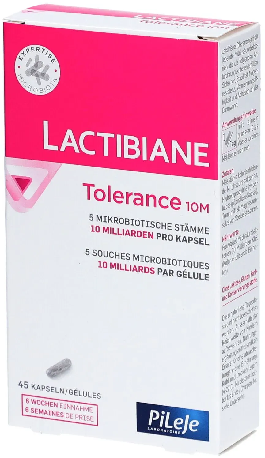 Lactibiane Toleranz