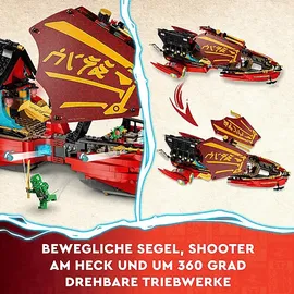 LEGO Ninjago Ninja-Flugsegler im Wettlauf mit der Zeit 71797