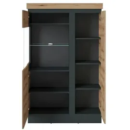 wojcik Wójcik Vitrine Corte Braun Eiche