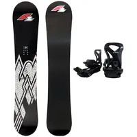F2 Set Snowboard Rental Machine 155cm + Sonic Bindung L