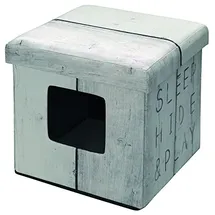 D&D Home D&D Pet-Ottoman 38 x 38 x 38 cm white