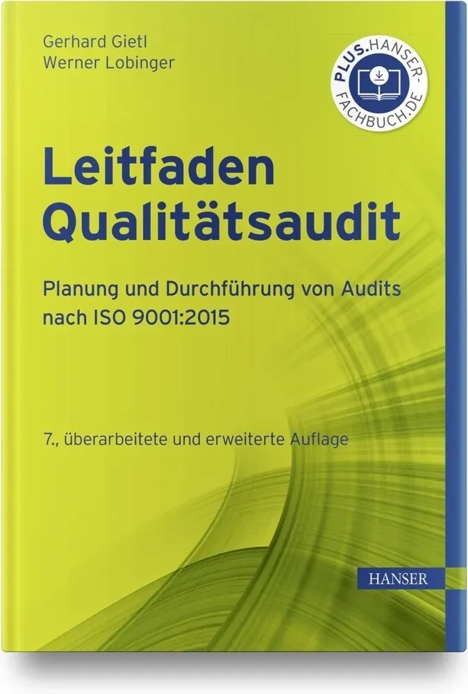 Leitfaden Qualitätsaudit - Gerhard Gietl  Werner Lobinger  Gebunden