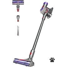 Dyson V8 Advanced silber/nickel