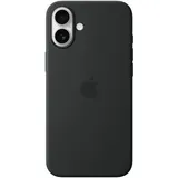 Apple Silikon Case mit MagSafe für iPhone 16 Plus schwarz