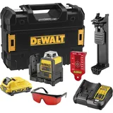 DeWalt DCE0811D1R Linienlaser selbstnivellierend Reichweite (max.): 20m