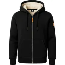 Forsberg Kapuzenjacke mit Teddyfutter Schwarz L