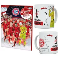 FC Bayern Schoko Adventskalender 2024 + Tasse Michael Olise