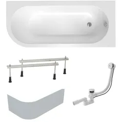 Laguna Rajka Asymmetrische Badewanne SIKOVRAJ170PANP