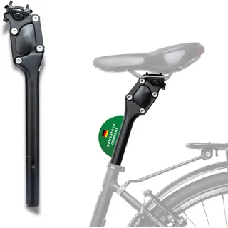 CON-TEC Contec Federsattelstütze SP-060 Slim, 27,2X350MM - schwarz