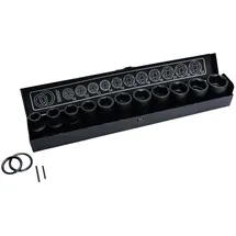 Fortis Kraft-Steckschlüssel-Satz 1/2" 15-tlg.