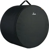 XDrum Bass Drum 22 x 16 Zoll, gepolstert, Schwarz, Drum Bag