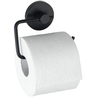 Wenko Toilettenpapierhalter Milazzo Vacuum-Loc Schwarz,