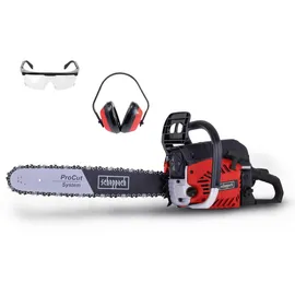 SCHEPPACH Benzin-Kettensäge CSP530S inkl. Brille + Gehörschutz