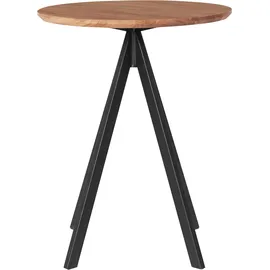 Andas Esstisch »Horsnab«, Tischplatte aus massiver Eiche, FSC®- Massivholz, Gestell aus Metall