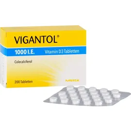 VIGANTOL 1.000 I.E. Vitamin D3 Tabletten 200 St.