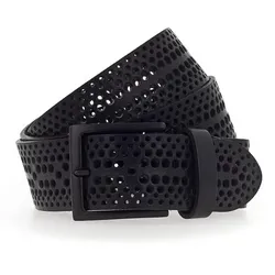 b.belt Jed Gürtel Leder schwarz 90 cm