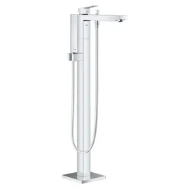 Grohe Eurocube Einhandwannenmischer inkl. Brause bodenstehend (23672001)
