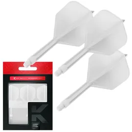 Target Darts K-Flex No 6 Flight-System Weiß 33 mm