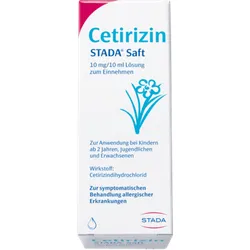 CETIRIZIN STADA Saft 10 mg/10 ml 150 ml
