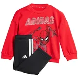 adidas X Marvel Spiderman Jogger Set Pure Ruby / White 86