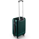 Easy Move ABS Hartschalenkoffer [ERGONOMISCH & SICHER] - Großer Trolley Koffer mit 360° Rädern, Zahlen Schloss - reisekoffer groß, hartschalenkoffer, Luggage (Dark Green, 54cm) *