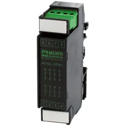 Murr Elektronik Montageplatte e MKS - M 4 Tragschiene Schraubklemmen