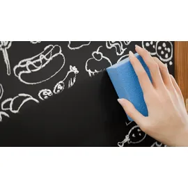 ALLboards Kreidetafel 200 x 120 cm Schwarz