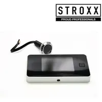 STROXX Digitaler Türspion JY8032 3,2" silber/schwarz Blickwinkel 105° ohne
