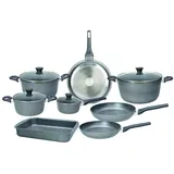 Tognana Phaetra Style Topf-Set 12-tlg. 4 x Topf + 3 x Pfanne + 4 x Deckel + 1 x Lasagneform