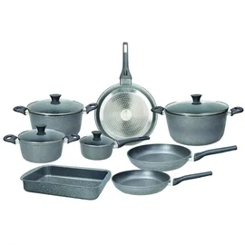 Tognana Phaetra Style Topf-Set 12-tlg. 4 x Topf + 3 x Pfanne + 4 x Deckel + 1 x Lasagneform