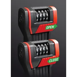 Trelock Faltschloss FS 280 Two.Go Code Länge Schwarz