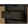 MASSIVMOEBEL24.DE Highboard Mango 150x40x160 dunkelgrau lackiert VALENCIA #211