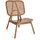 BIZZOTTO Sessel Yves Teakholz/Rattan 67 x 92 x 67 cm Beige