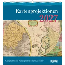 Neumann Geographisch-Kartographischer Kalender Wandkalender 2027 45x48 cm