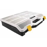 Ironside 100-581 Sortimentskasten Gr. M 21 Fächer, schwarz/gelb