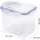 Lock & Lock LOCK&LOCK Frischhaltedose mit Schüttdeckel 1 l 15,1x10,8x12,4cm | Transparent