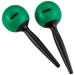Nino Percussion Plastic Maracas Plastic, Green - Maracas