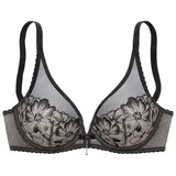 JETTE Bügel-BH Damen schwarz-caramel Gr.90G