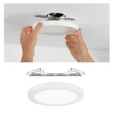 Paulmann 95389 LED Einbaupanel 2in1 Cover-it rund 225mm 16,5W 1200lm 4000K Weiß matt