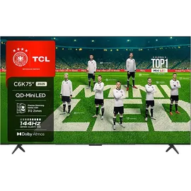 TCL 75C6K 75 Zoll QLED MiniLED 4K Smart TV
