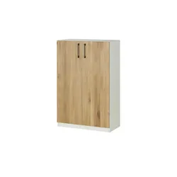 Aktenschrank  SOLIDLine ¦ weiß ¦ Maße (cm): B: 80 H: 121,4 T: 40