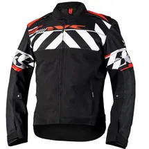 IXS Rapid-STX 2.1 Textiljacke Schwarz/Grau/Rot 2XL