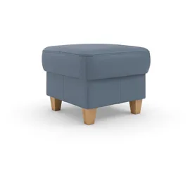 Home Affaire Polsterhocker Palmera 58 x 48 x 58 cm Blau/Grau