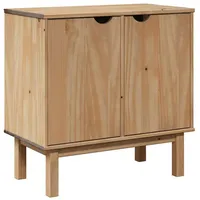VidaXL Flurschrank OTTA 75x40x75 cm Massivholz Kiefer