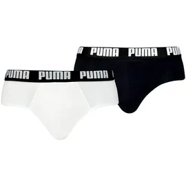 Puma Men Everyday Slips (2er Pack), weiß/schwarz, S