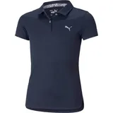 Puma Essential Golf Poloshirt Mädchen navy blazer 140