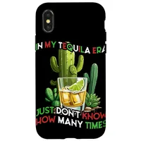 Hülle für iPhone X/XS Lustige Tequila Era Für Tequila Liebhaber